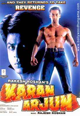 Смотреть Каран и Арджун / Karan Arjun (1995) онлайн