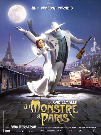 Смотреть Монстр в Париже / Un monstre à Paris (2011) онлайн