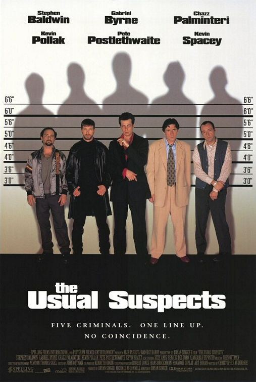 Смотреть Подозрительные лица / The Usual Suspects (1995) онлайн