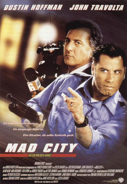 Смотреть Безумный город / Mad City (1997) онлайн